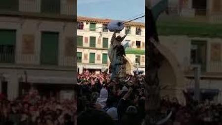 Bajada del Ángel de Tudela de 2018