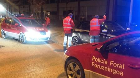 Detenido con un tractocamión en la ronda de Pamplona por quintuplicar la tasa de alcohol