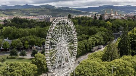 Pamplona busca ya la noria para San Fermín en Antoniutti