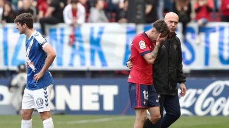 Rober Ibáñez, descartado para el partido contra el Granada