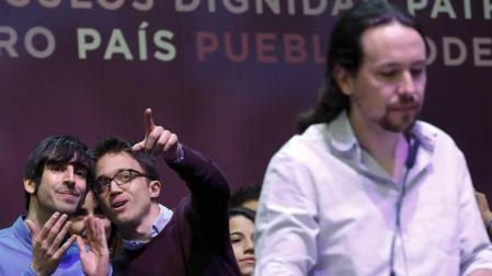 Imágenes de la primera jornada de la Asamblea Ciudadana Estatal de Vistalegre II que definirá el futuro de Podemos.