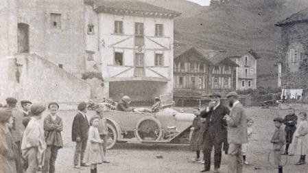 El viaje de Alfonso XIII a Goizueta