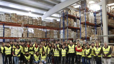 Enséñame a ser empresario: alumnos de FP María Ana Sanz visitaron Tafratrans