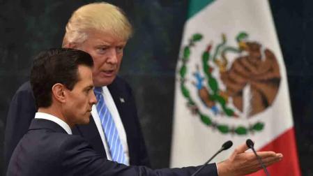Donald Trump y Enrique Peña Nieto