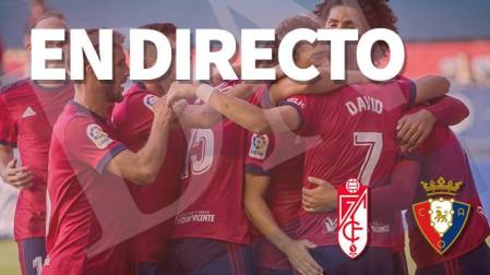 El Granada-Osasuna, en directo