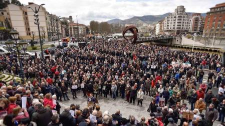 Los jubilados vascos retoman este lunes sus movilizaciones por pensiones dignas