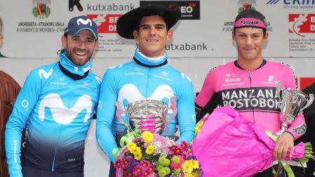 Amador remata en Amorebieta el trabajo del Movistar y Valverde