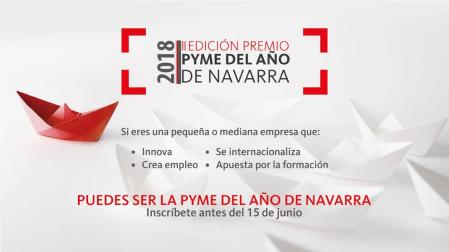 Diario de Navarra y Banco Santander convocan el Premio Pyme del Año 2018 de Navarra