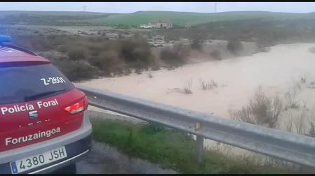 NA-125, en el término de Tudela