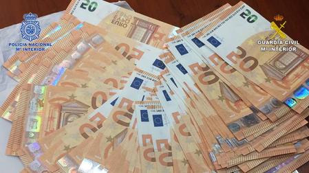 La detección de billetes falsos en Tudela acaba con una red internacional