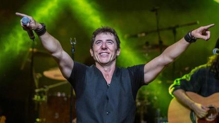 Manel Fuentes emula a Springsteen en Pamplona