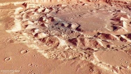 Intriga en Marte, ¿cráter de impacto o supervolcán?