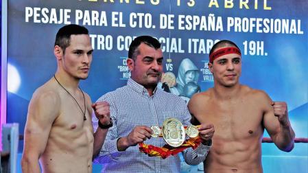 Nuñez busca el cinturón nacional esta noche en Anaitasuna