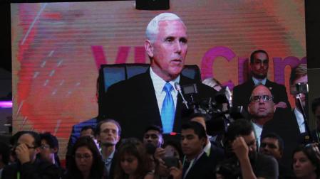 Pence dice que EE UU está "preparado" para volver atacar Siria si es necesario