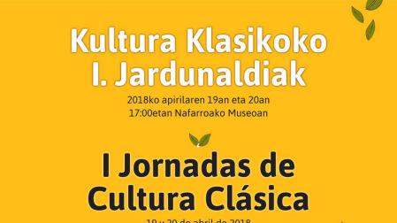 Llegan al Museo de Navarra las I Jornadas de Cultura Clásica