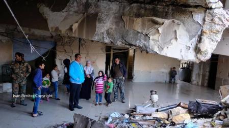 Tercera entrega del viaje del periodista de Diario de Navarra, Iván Benítez, a Siria.