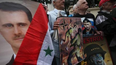 Al Assad reivindica la lucha antiterrorista de Siria y Rusia y condena la "agresión tripartita"