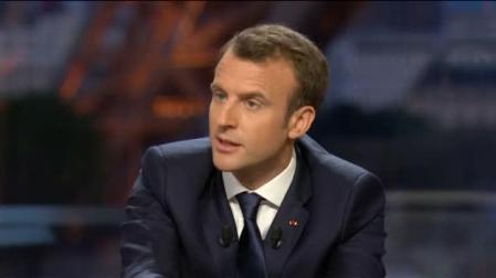 Macron justifica el bombardeo a Siria junto a Estados Unidos y Reino Unido