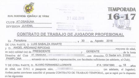 Álvaro Fernández alega falsedad en documento mercantil y se archiva su querella