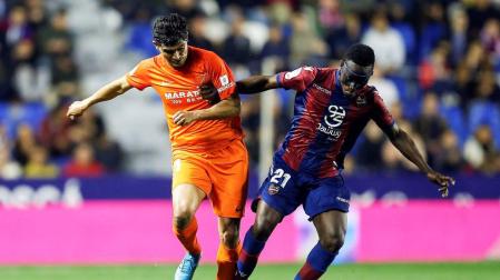 Un gol del Levante en el descuento desciende al Málaga a LaLiga 123