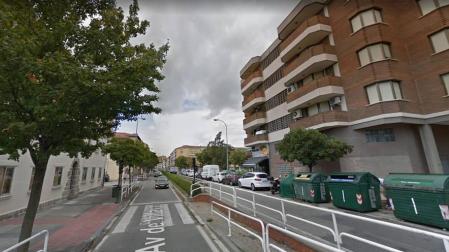 Una mujer de 82 años, herida en un atropello en la avenida de Villava