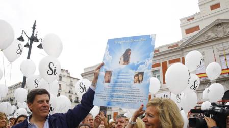 Manifestación en Madrid para exigir que se mantenga la prisión permanente revisable