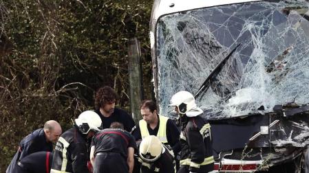 El conductor del autobús, en la UCI