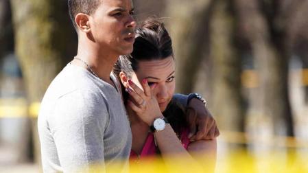 Imágenes del atropello mortal que ha dejado nueve personas fallecidas en Toronto.