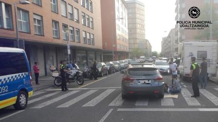 Un menor de 14 años, atropellado en San Jorge al cruzar un paso de peatones