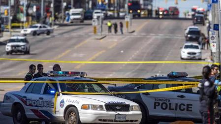 Imágenes del atropello mortal que ha dejado nueve personas fallecidas en Toronto.