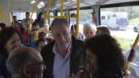 Comienza  la conexión gratuita al centro de Pamplona en autobús desde Trinitarios