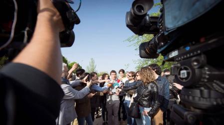 Podemos, ERC y Bildu acuden a la AN para apoyar a los acusados de Alsasua y pedir "proporcionalidad"