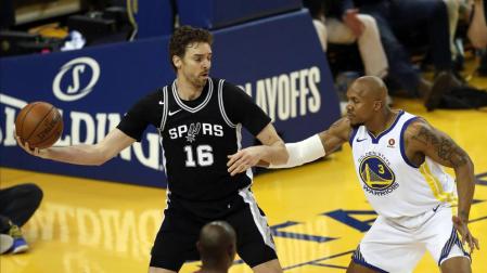 Los Warriors eliminan a los Spurs y finiquitan la temporada de Pau Gasol