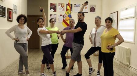 Jota aragonesa en Pamplona con el Grupo Rinaldi