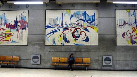 El Metro de Lisboa presume de arte para celebrar sus 70 años