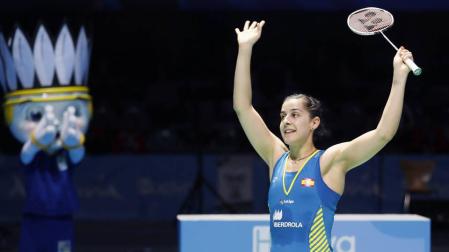 Carolina Marín, campeona de Europa de bádminton por cuarta vez consecutiva