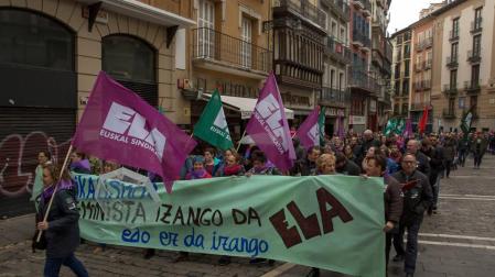ELA dice en Pamplona que es preciso declarar la guerra a la pobreza
