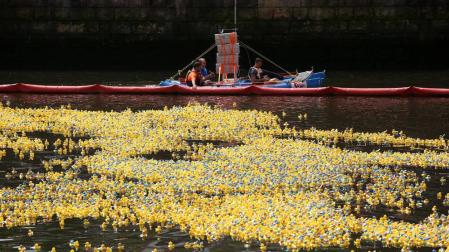 Salen a la venta los boletos para la Estropatada en el río Arga