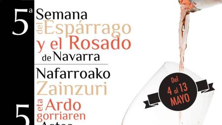 Arranca la V Semana del Espárrago y el Rosado de Navarra