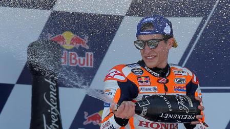 Márquez gana en Jerez y se pone líder del mundial