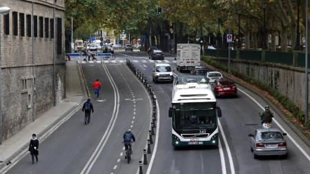 La mejora del carril bici de San Lorenzo trae a la palestra el Labrit