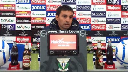 Asier Garitano, técnico del Leganés.