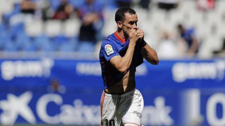 Miguel Linares (Real Oviedo) reconoce que ganar a Osasuna este sábado sería dar un gran paso