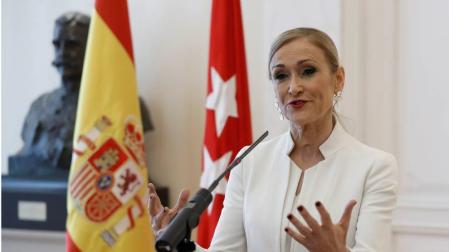 Cifuentes anuncia su dimisión como presidenta de la Comunidad de Madrid