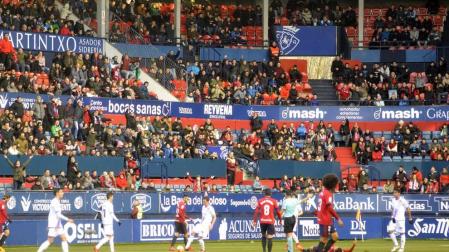 Osasuna jugó en casa este sábado 16 de diciembre contra el Numancia