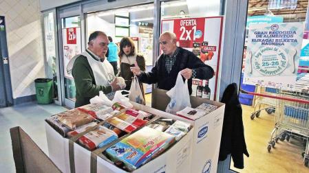 Gran Recogida de Alimentos promovida por el Banco de Alimentos