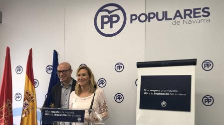 El PPN lanza una campaña para "alertar a los navarros" de la "imposición del euskera"