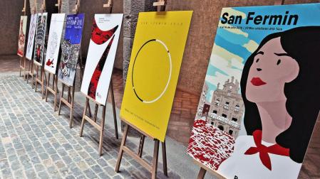 Estos son los ocho finalistas del concurso de carteles de San Fermín 2018