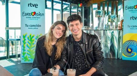Alfred y Amaia, impacientes ya por actuar tras pulir detalles en Eurovisión