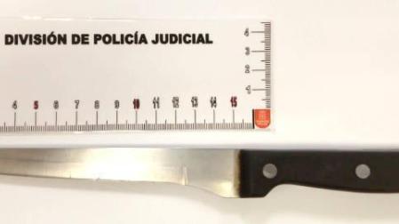 Detenido por amenazar de muerte con un cuchillo a su compañera de piso en Artica